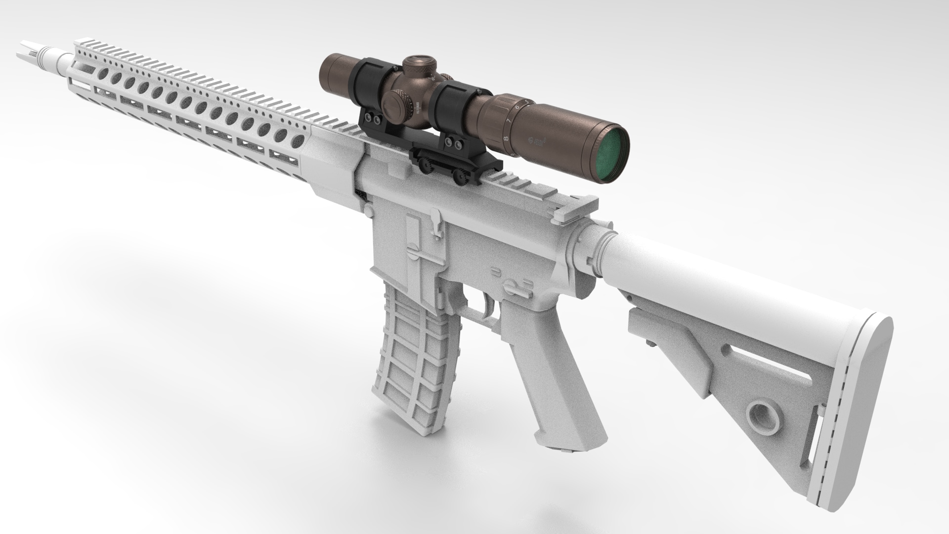 LPVO in Props - UE Marketplace